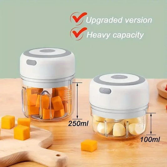 Portable High-Speed Mini Chopper – USB Rechargeable - ShopKart