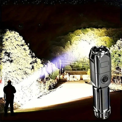 500 Lumen Rechargeable LED Flashlight - ShopKart