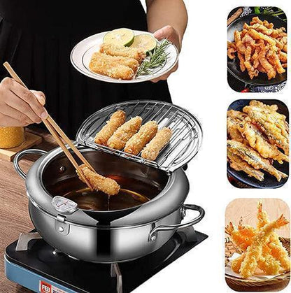 Stainless Steel Deep Fryer Home Shop© - ShopKart